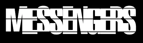 MESSENGERS LOGO MASTER WB artwork Richie Burridge